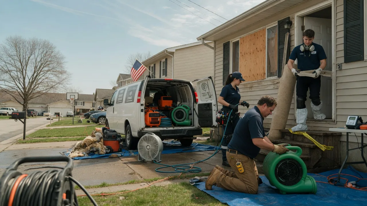 Water Damage Restoration in Delaware, NJ near me